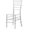 Fabulaxe Modern Acrylic Stackable Chiavari Dining Chair, Clear Party Chair, Crystal Acrylic Chair QI004658.CL - alternate 1